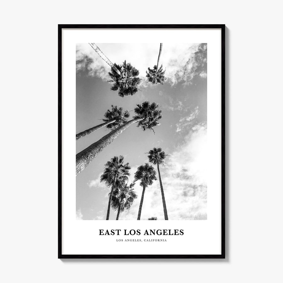 East Los Angeles Classic Poster, framed poster mockup