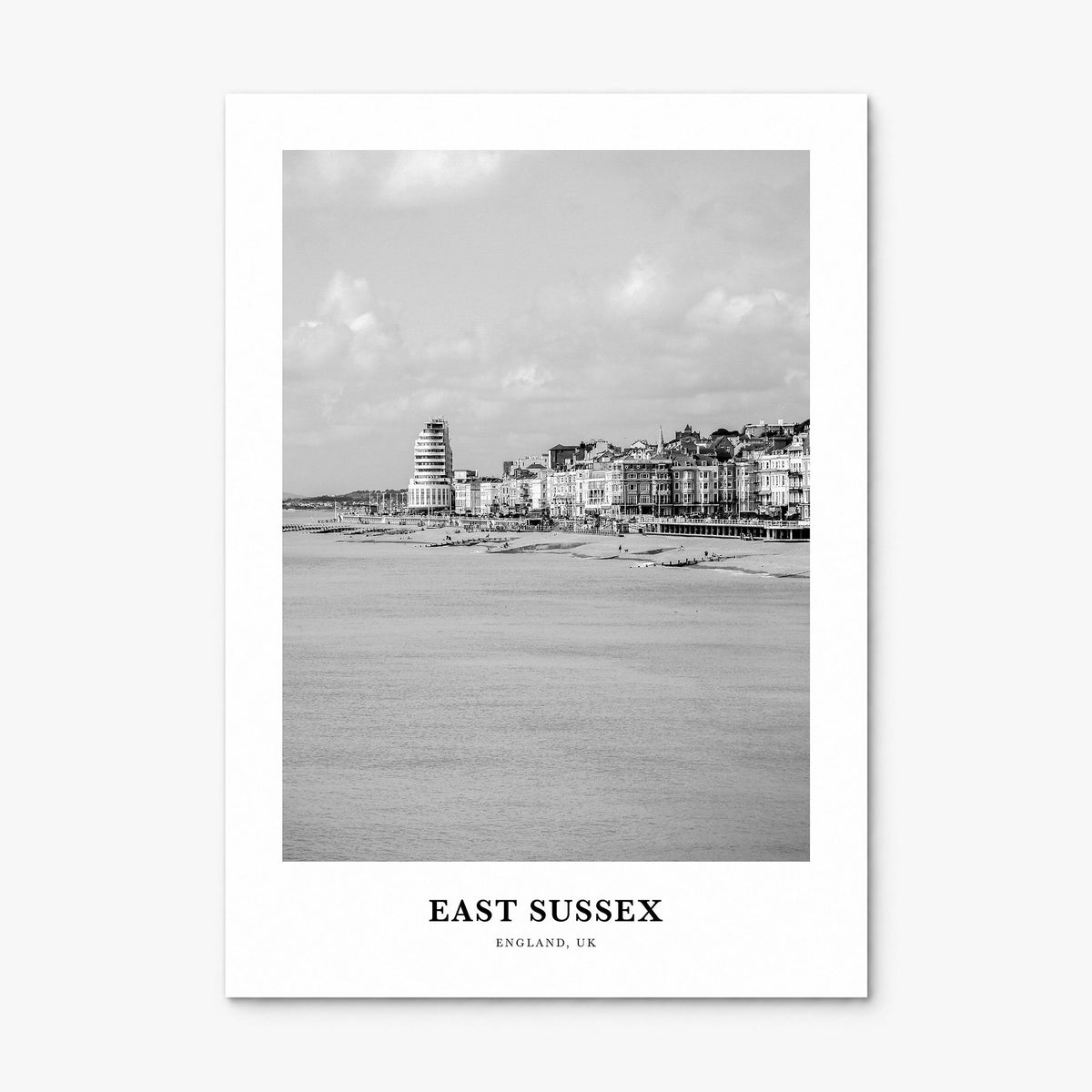 East Sussex Classic Poster, print only (unframed)