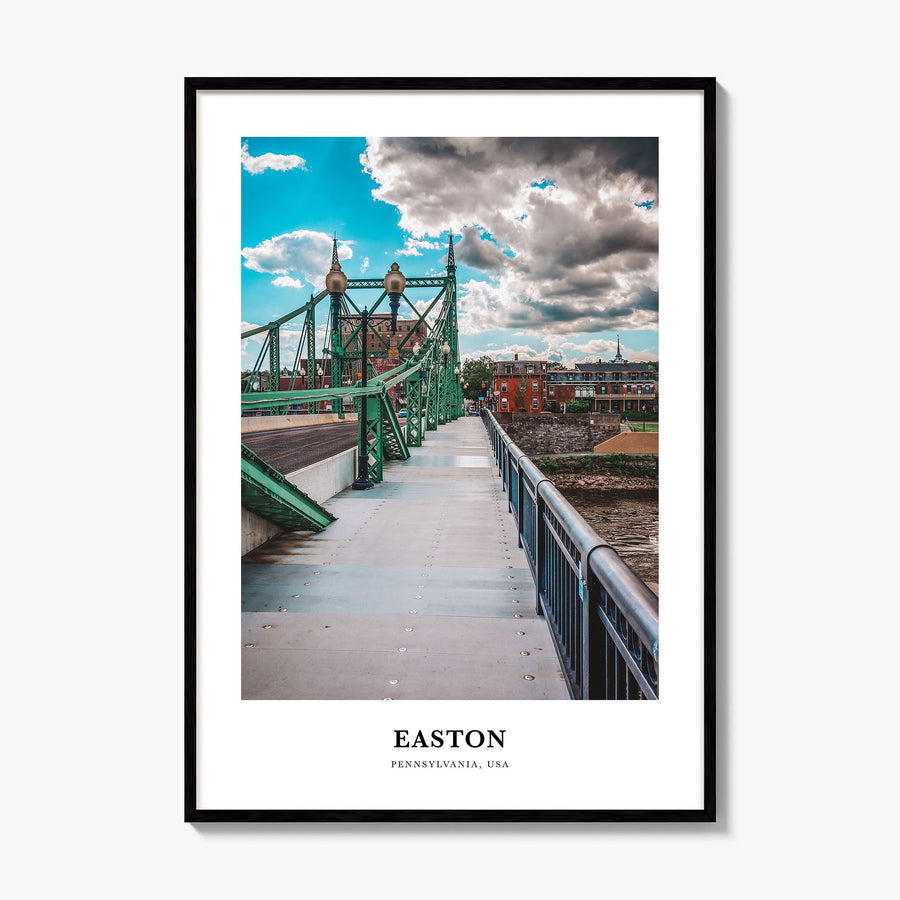 Easton Classic Poster, framed poster mockup