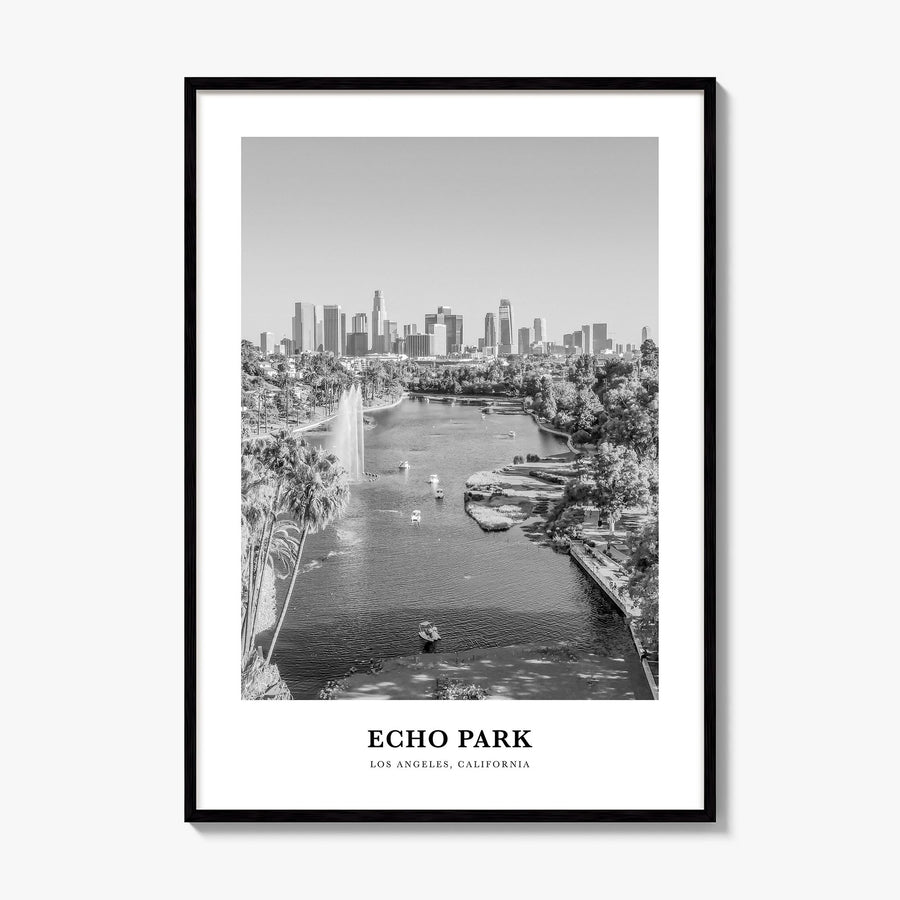 Echo Park Classic No 2 Poster, framed poster mockup
