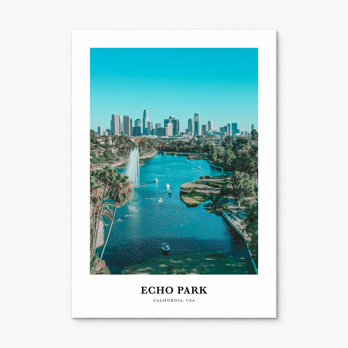 Echo Park Classic Poster, print only (unframed)