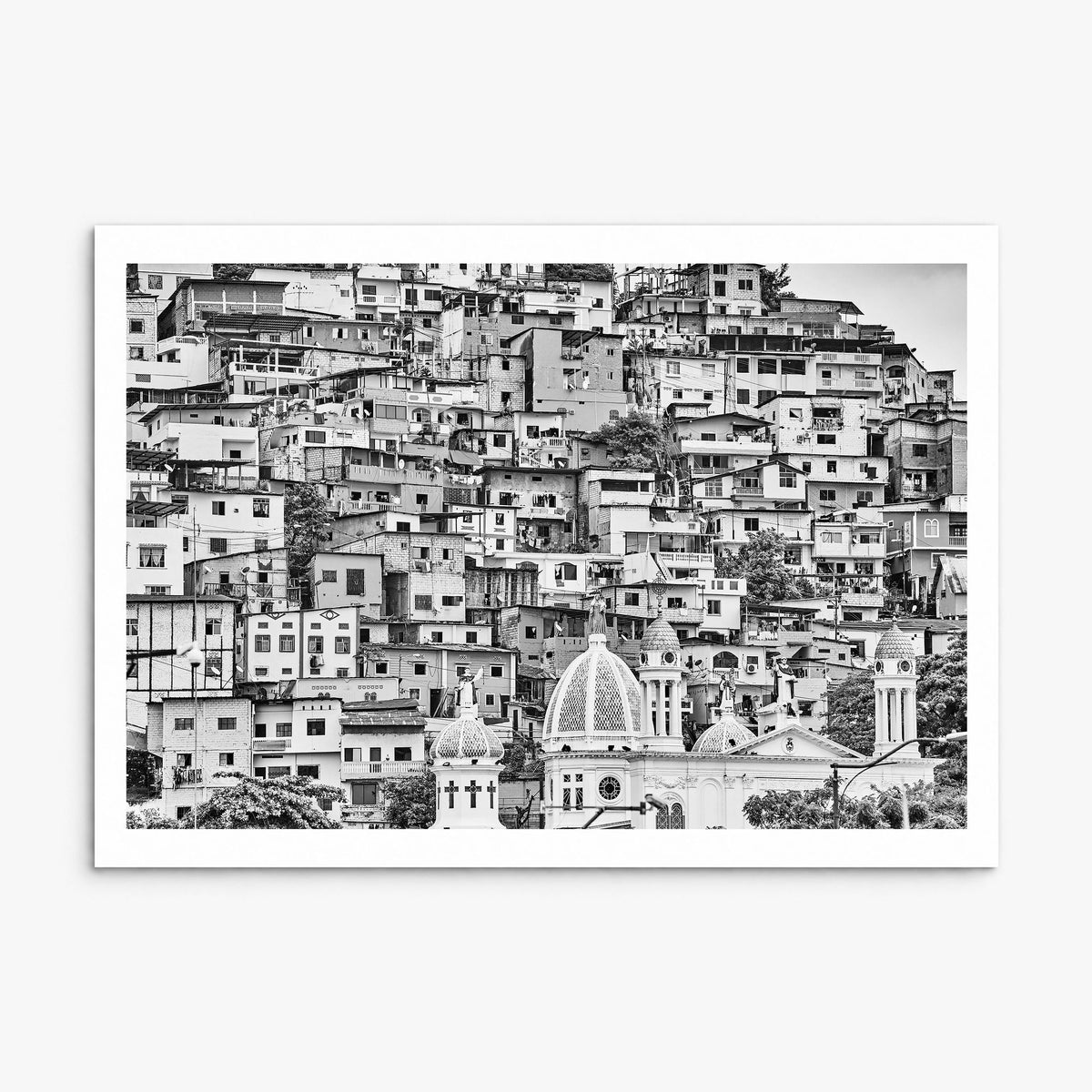 Ecuador Photo Poster, print only (unframed), white border