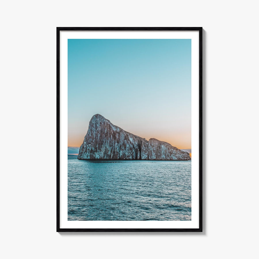 Ecuador no. 2 colorful photo poster of South America – vertical wall art, unframed print shown in interior mockup