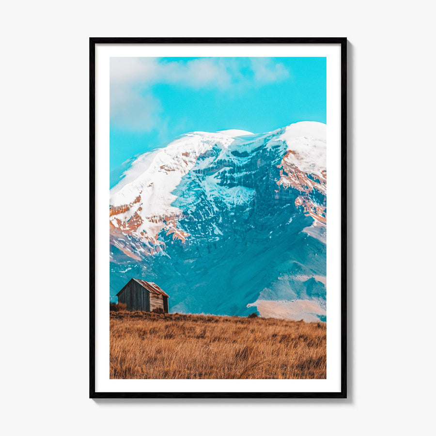 Ecuador Photo No 1 Poster, framed poster mockup, white border