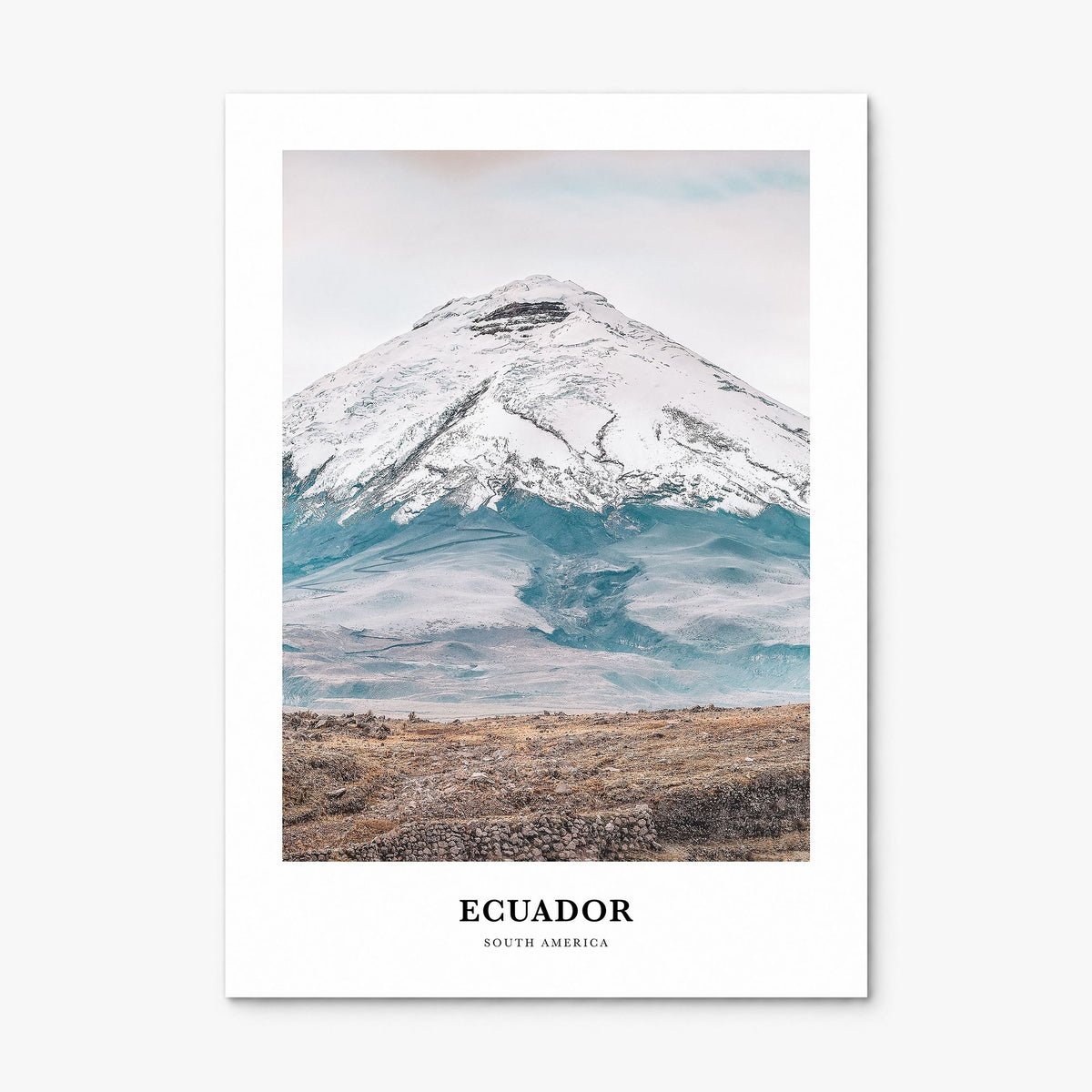 Ecuador Classic Poster, print only (unframed)