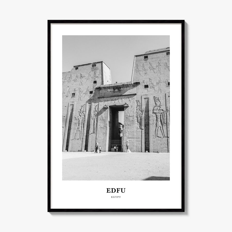Edfu Classic Poster, framed poster mockup