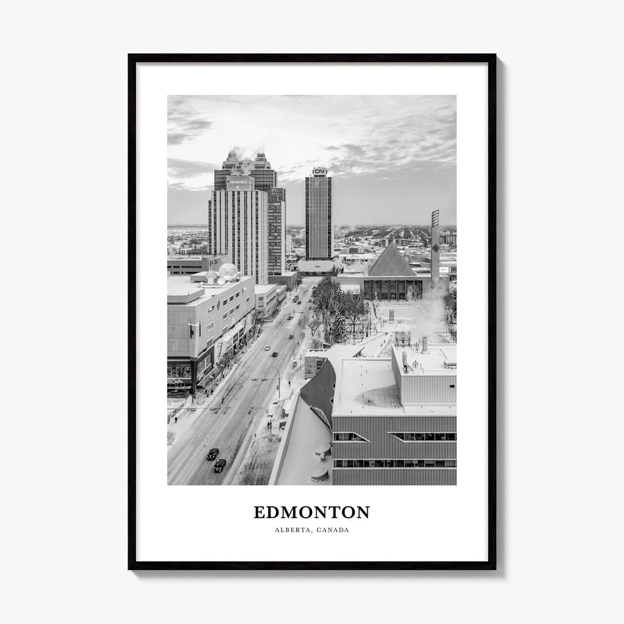 Edmonton Classic No 1 Poster, framed poster mockup