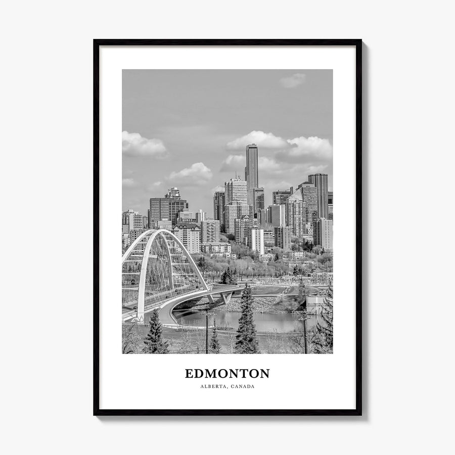 Edmonton Classic No 3 Poster, framed poster mockup