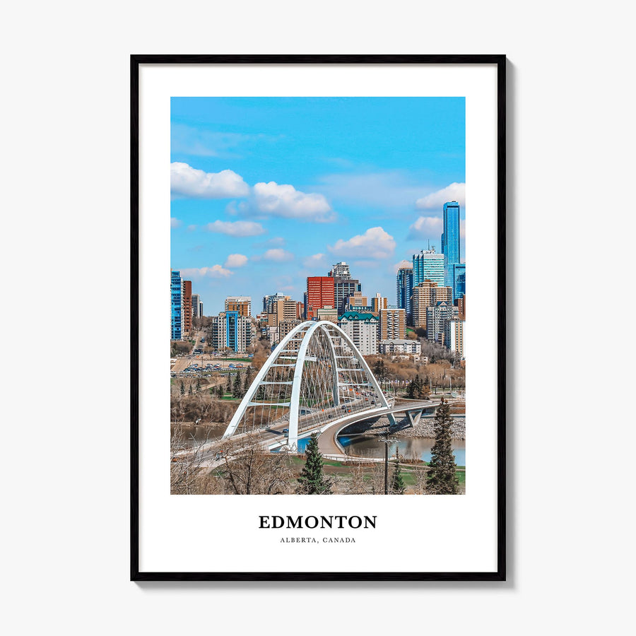 Edmonton Classic No 1 Poster, framed poster mockup