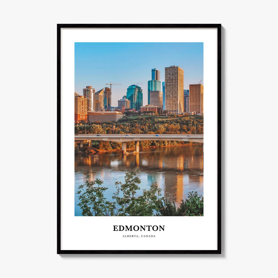 Edmonton Classic No 2 Poster, framed poster mockup