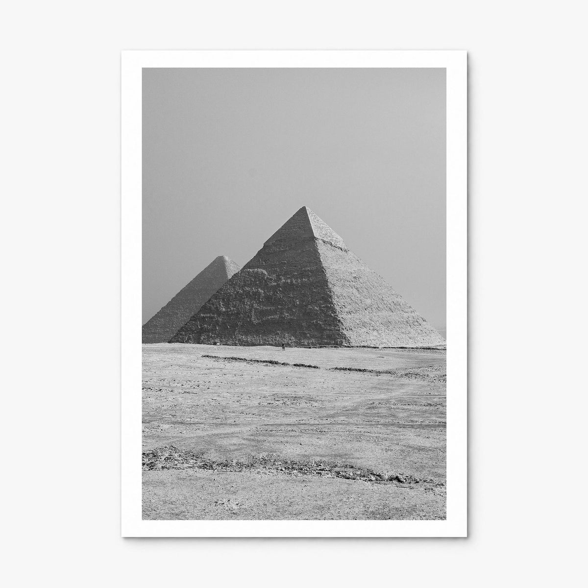 Egypt Photo Poster, print only (unframed), white border