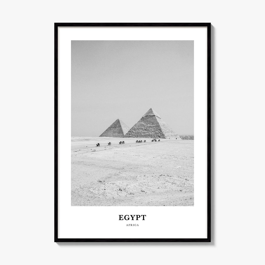 Egypt Classic No 3 Poster, framed poster mockup