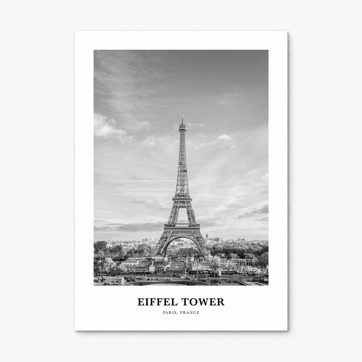 Eiffel Tower Classic Poster, print only (unframed)