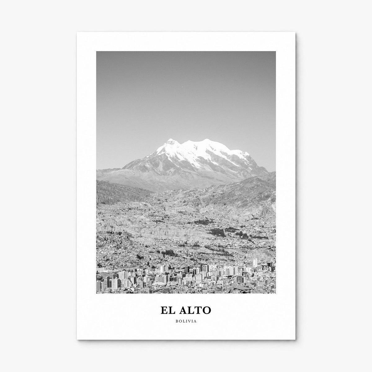 El Alto Classic Poster, print only (unframed)