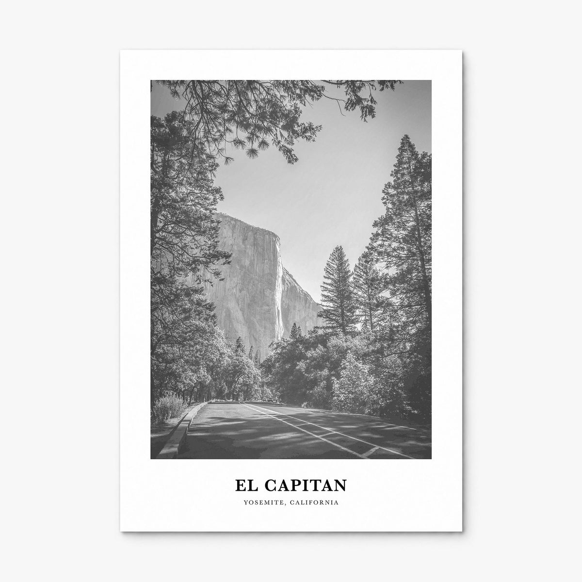 El Capitan Classic Poster, print only (unframed)