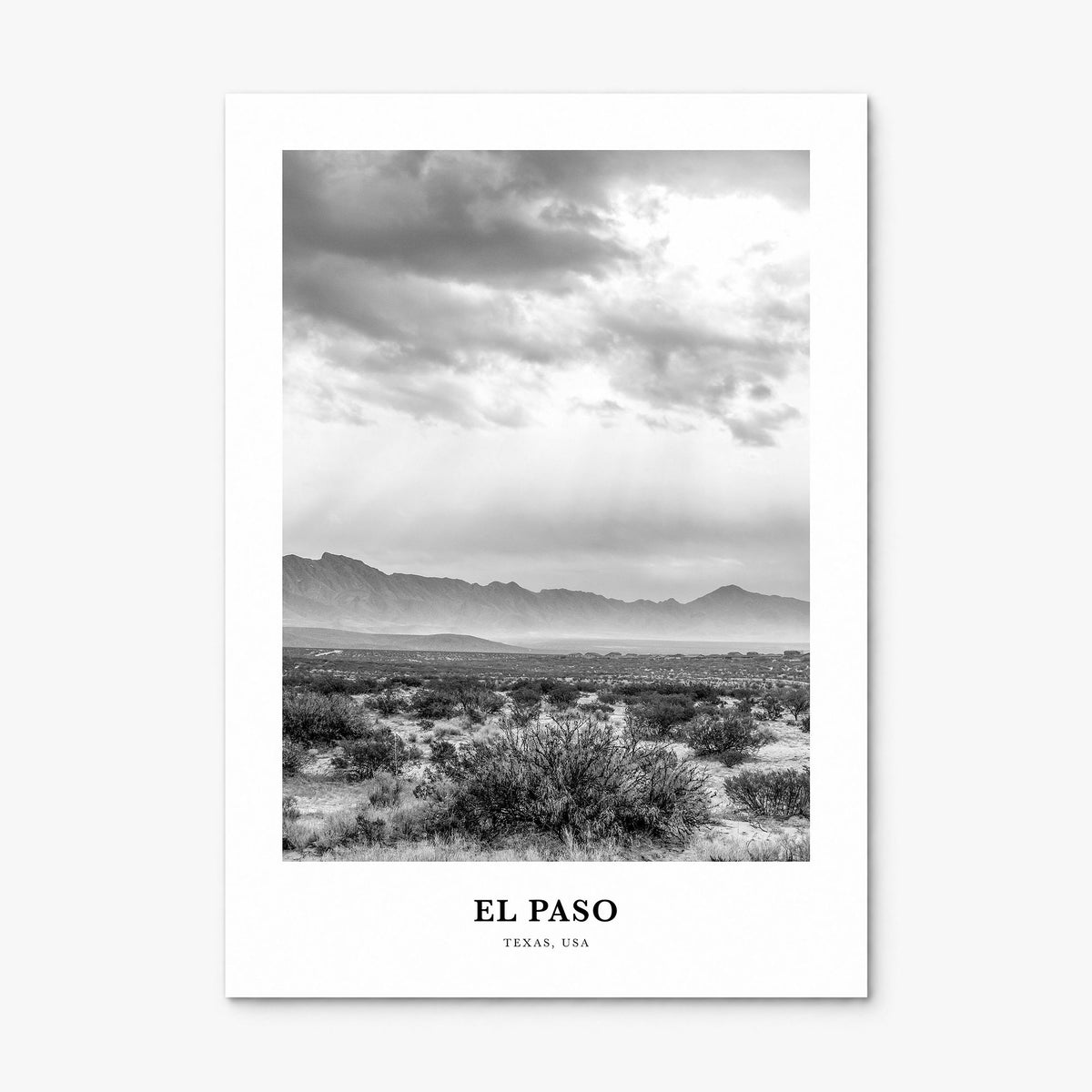 El Paso Classic No 3 Poster, print only (unframed)