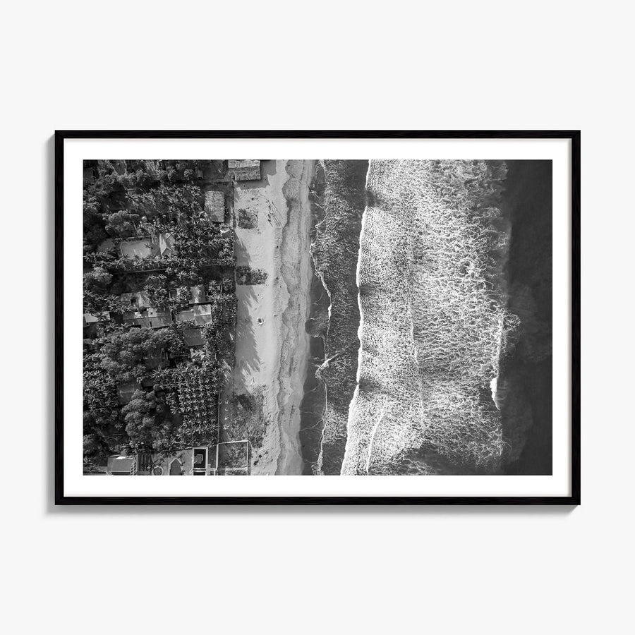 El Salvador Photo Poster, framed poster mockup, white border