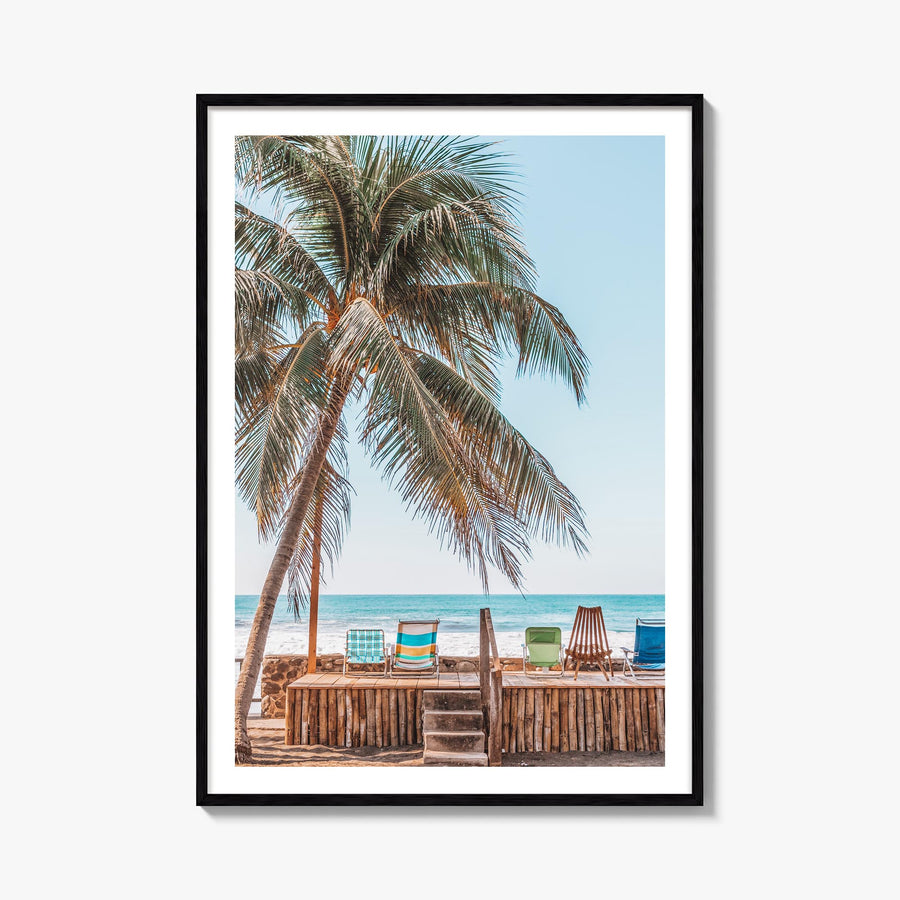 El Salvador no. 1 colorful photo poster of Central America – vertical wall art, unframed print shown in interior mockup