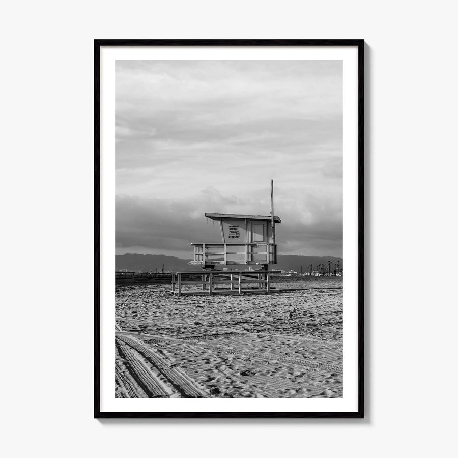 El Segundo Photo Poster, framed poster mockup, white border