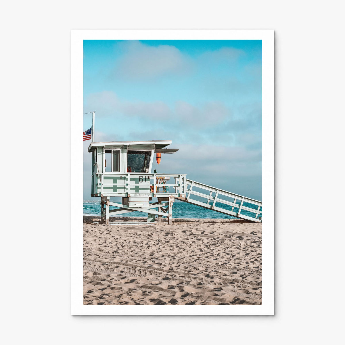 El Segundo Photo Poster, print only (unframed), white border