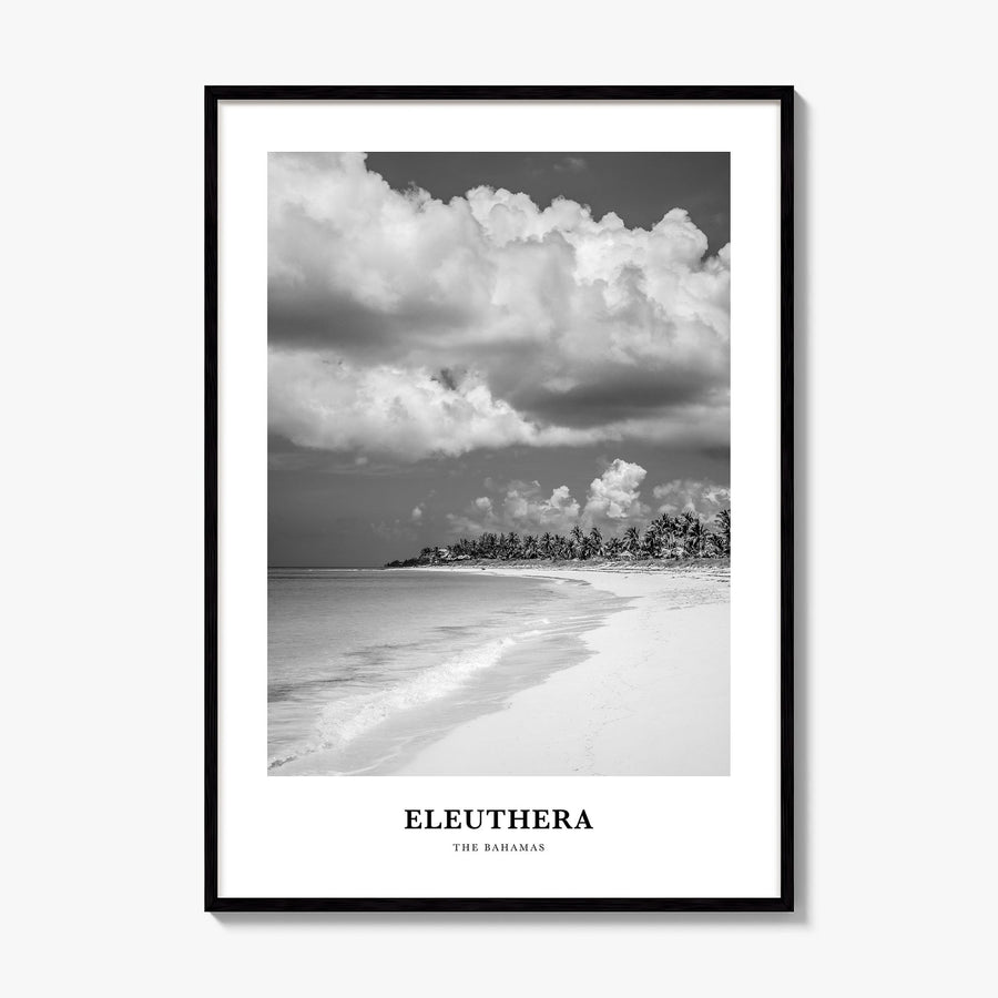 Eleuthera Classic Poster, framed poster mockup