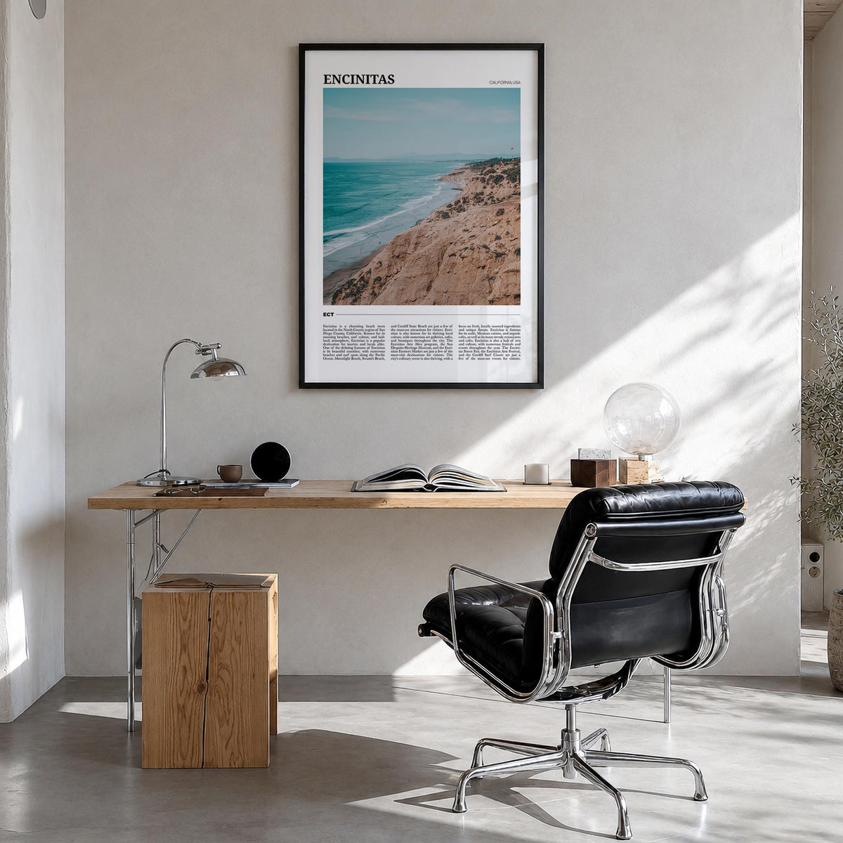 Encinitas Travel Poster
