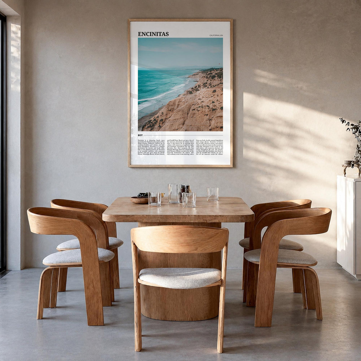 Encinitas Travel Poster