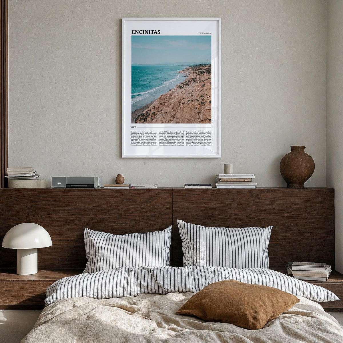 Encinitas Travel Poster