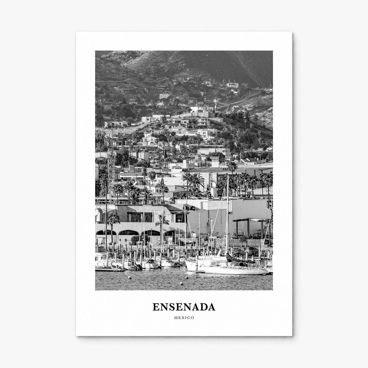 Ensenada Classic Poster, print only (unframed)