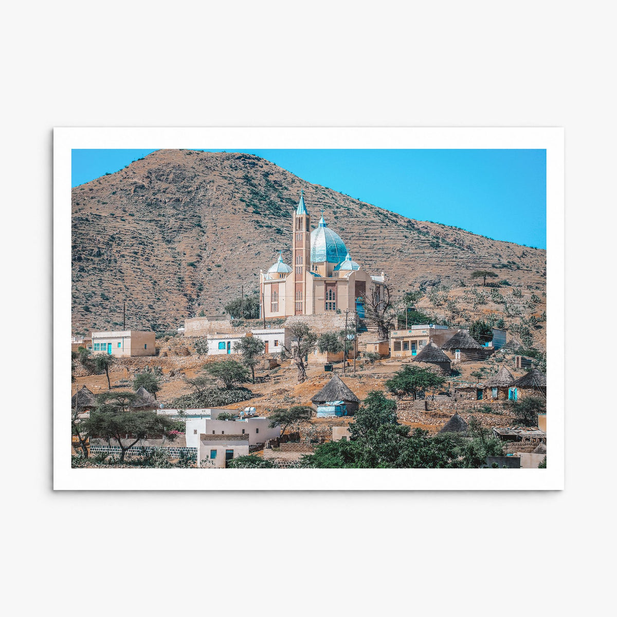 Eritrea Photo Poster, print only (unframed), white border