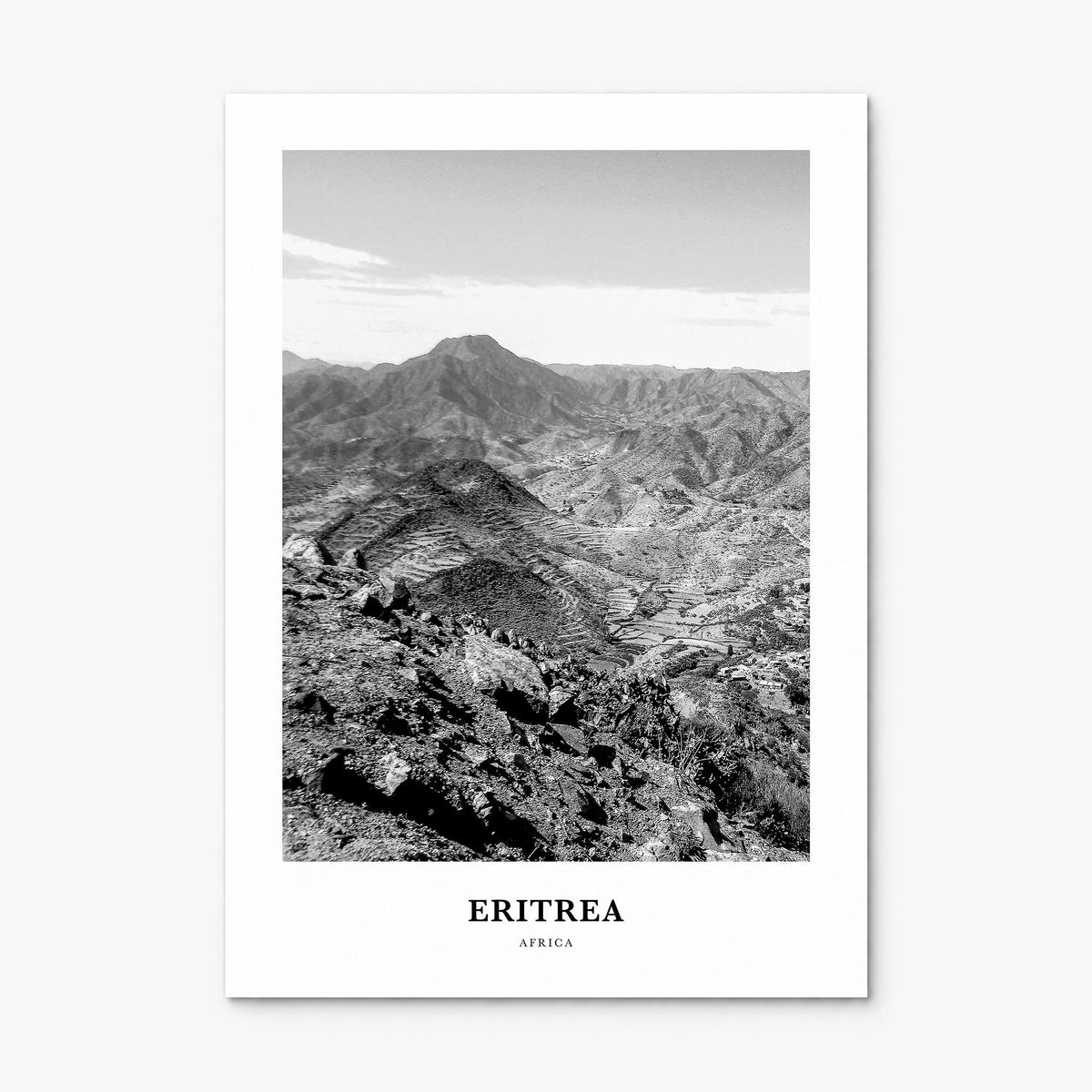 Eritrea Classic Poster, print only (unframed)