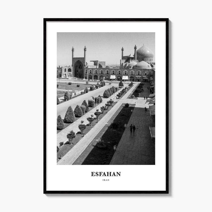 Esfahan Classic Poster, framed poster mockup