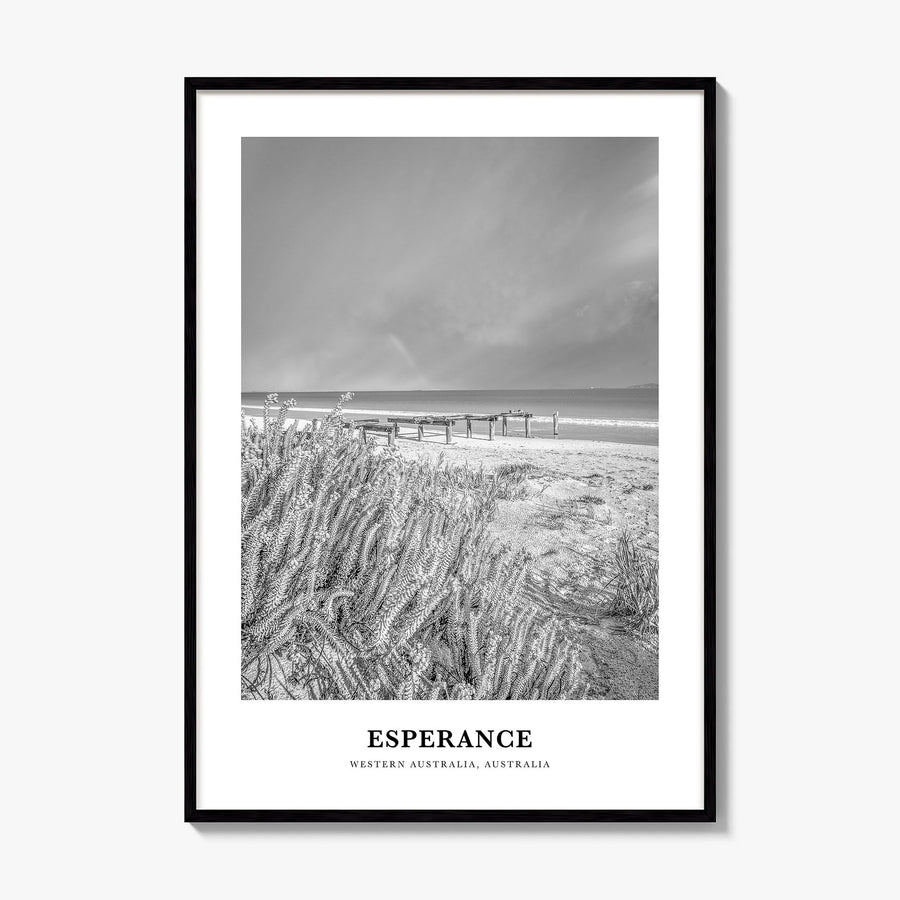 Esperance Classic Poster, framed poster mockup
