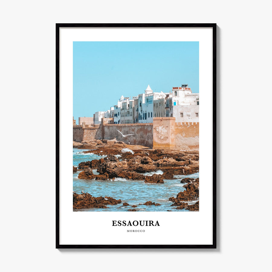 Essaouira Classic No 2 Poster, framed poster mockup