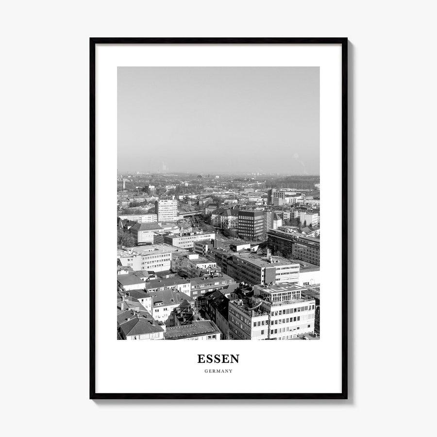 Essen Classic Poster, framed poster mockup