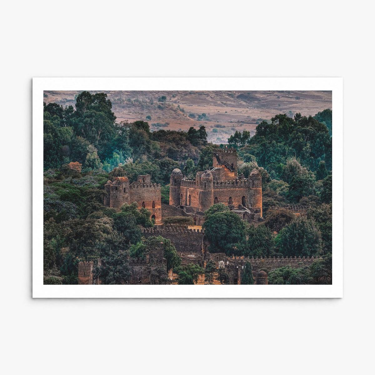 Ethiopia Photo Poster, print only (unframed), white border