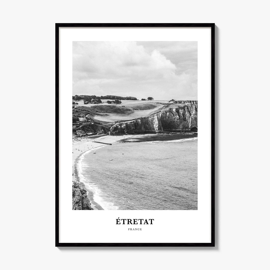 Étretat Classic Poster, framed poster mockup