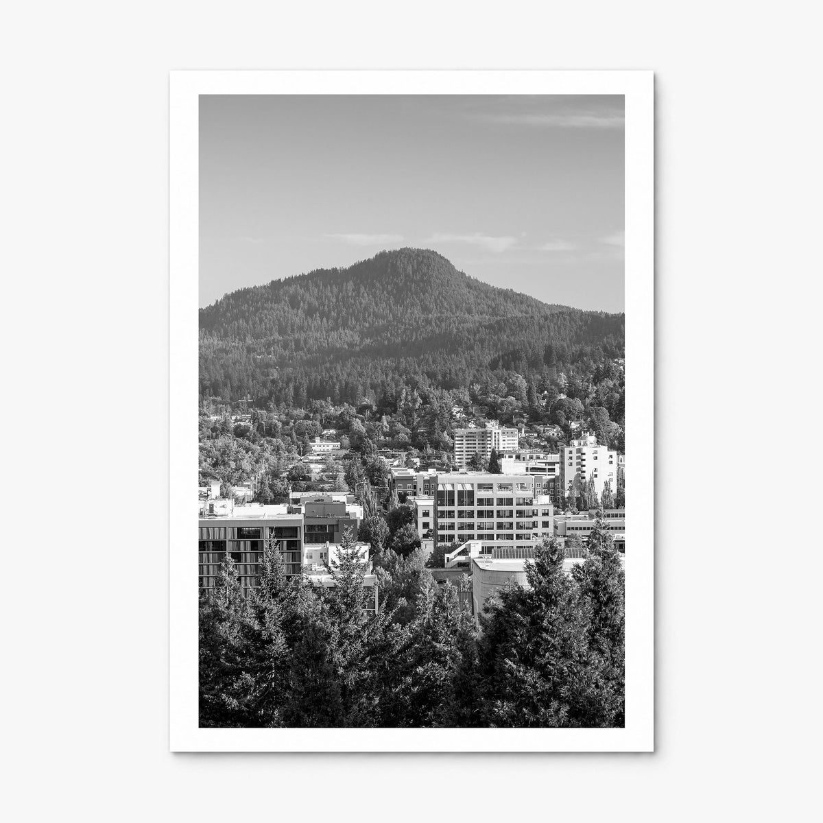 Eugene Photo Poster, print only (unframed), white border