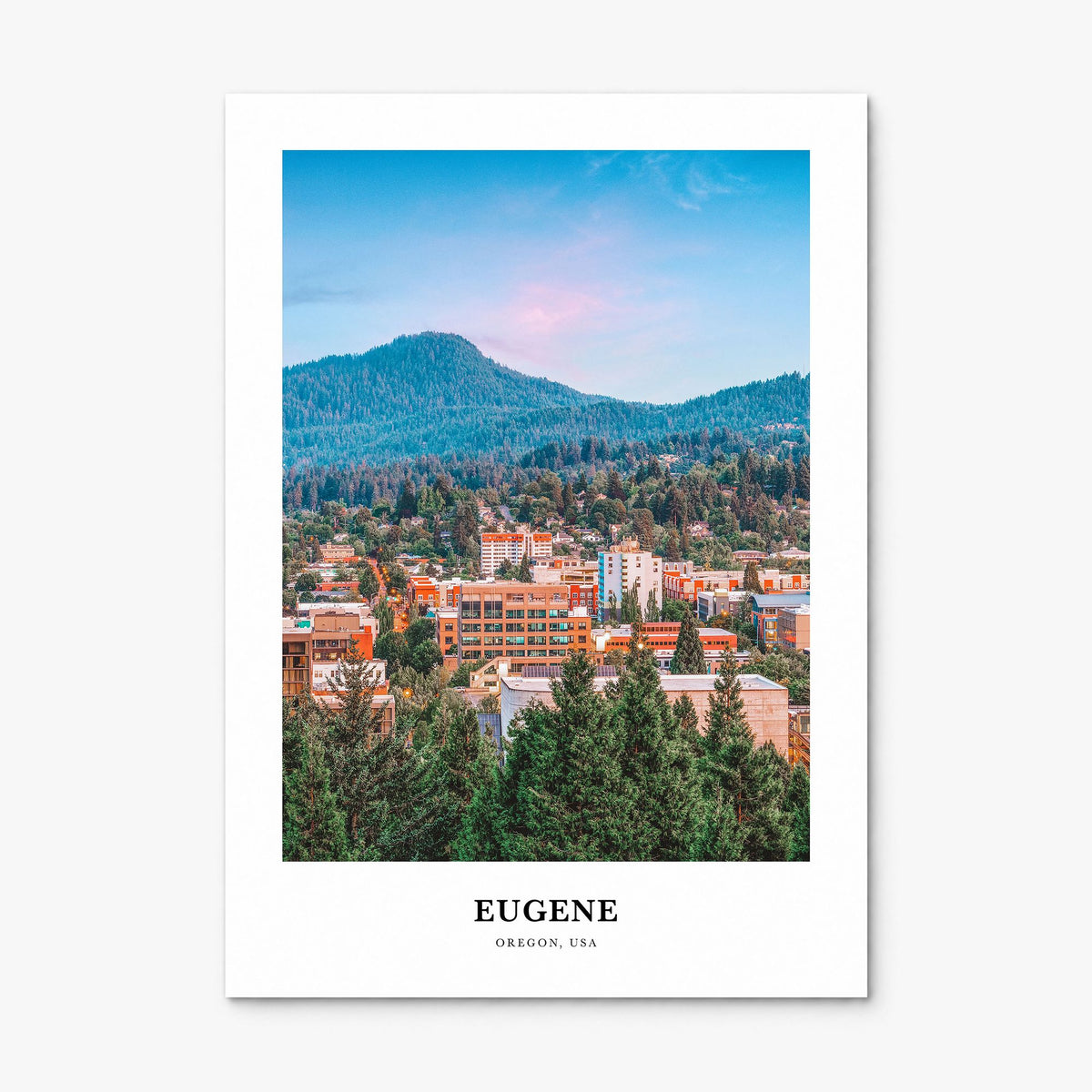 Eugene Classic Poster, print only (unframed)
