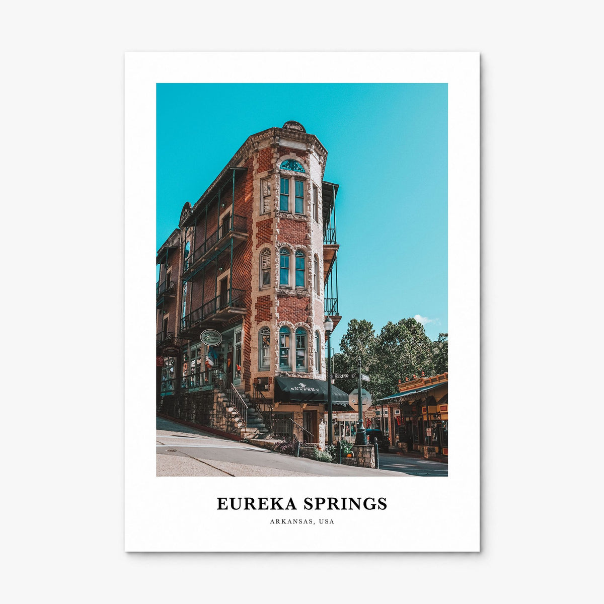 Eureka Springs Classic Poster, print only (unframed)