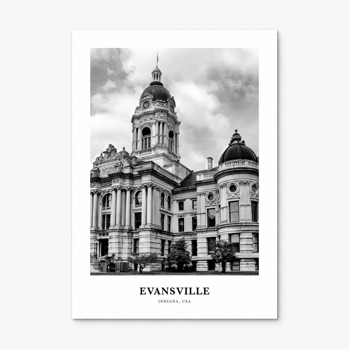 Evansville Classic Poster, print only (unframed)