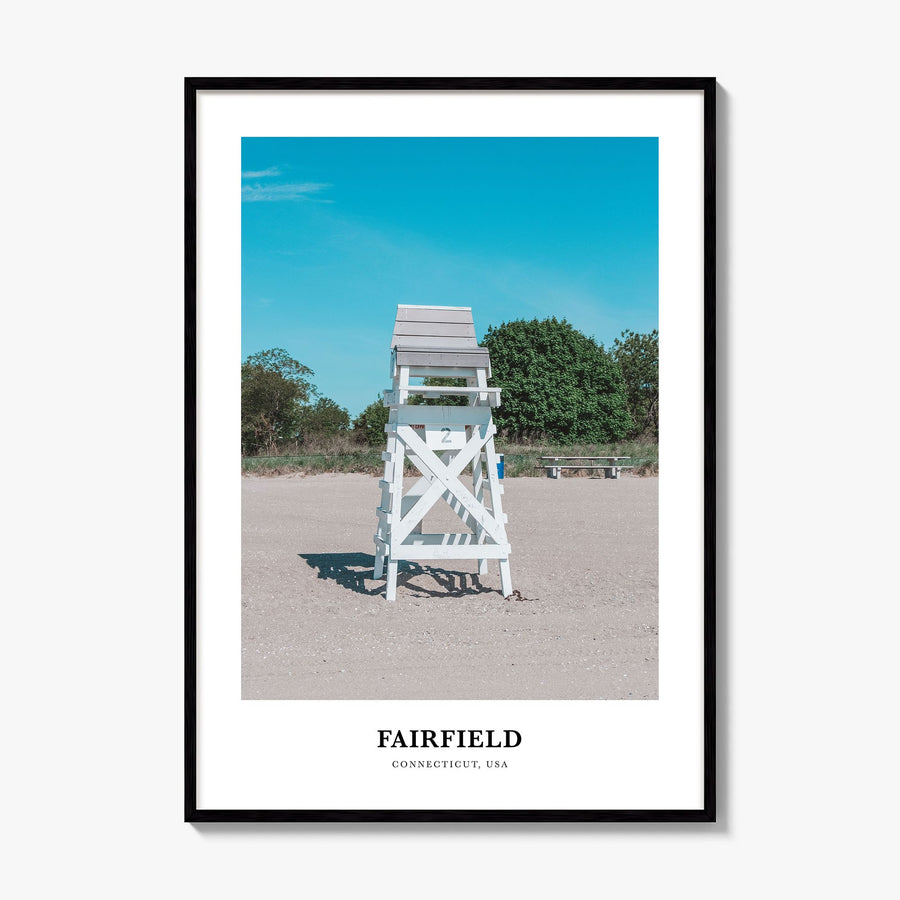 Fairfield Classic Poster, framed poster mockup