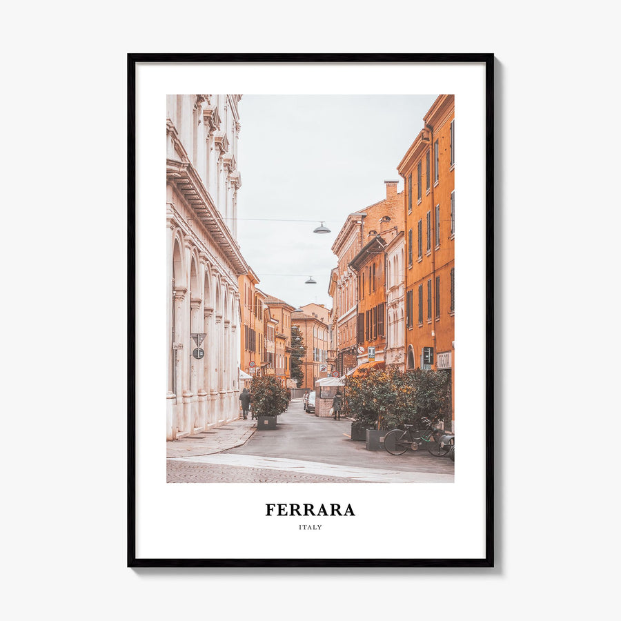 Ferrara Classic Poster, framed poster mockup