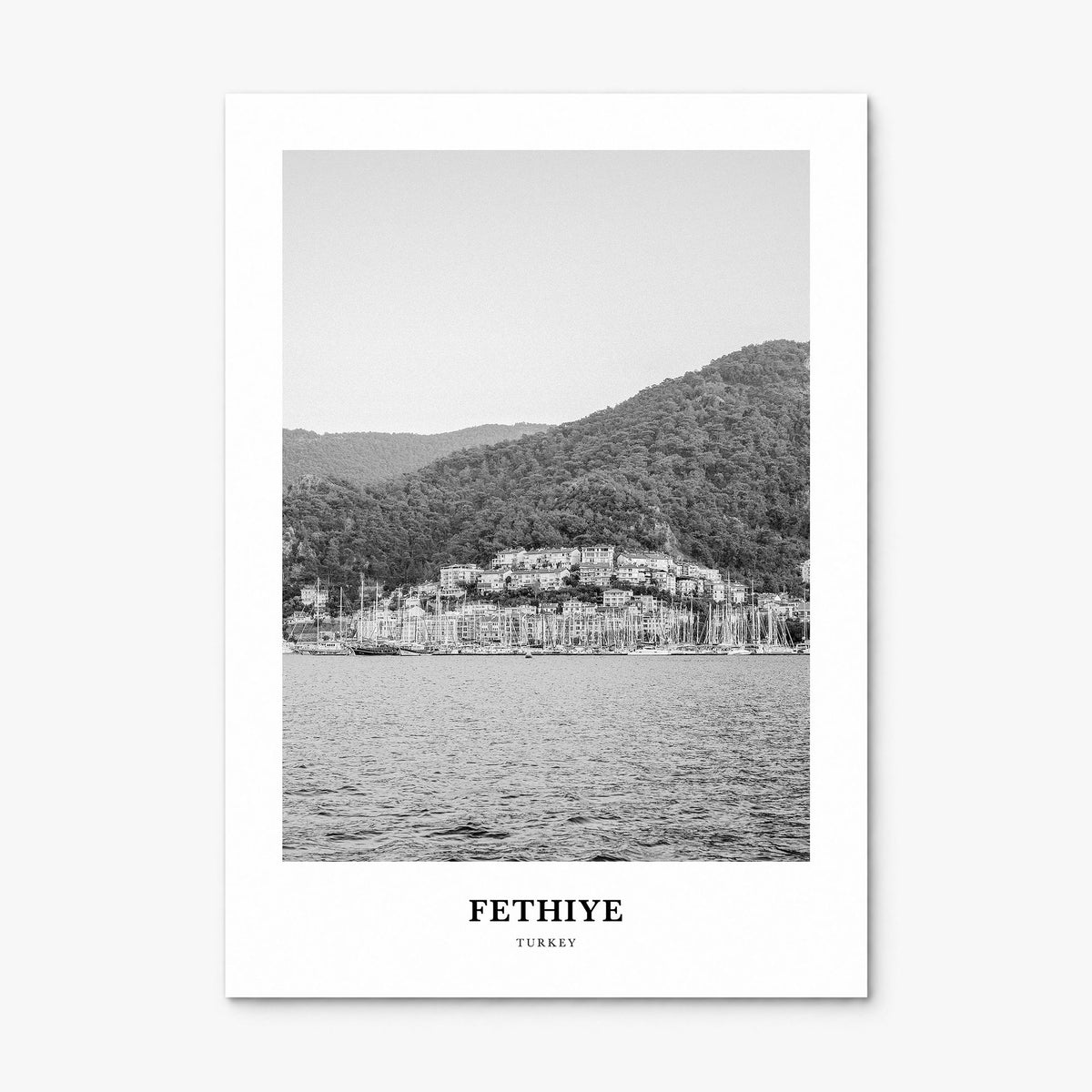 Fethiye Classic Poster, print only (unframed)