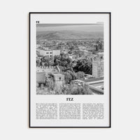 Fez Poster None / 8x12 in Nbourhood Travel B&W Poster