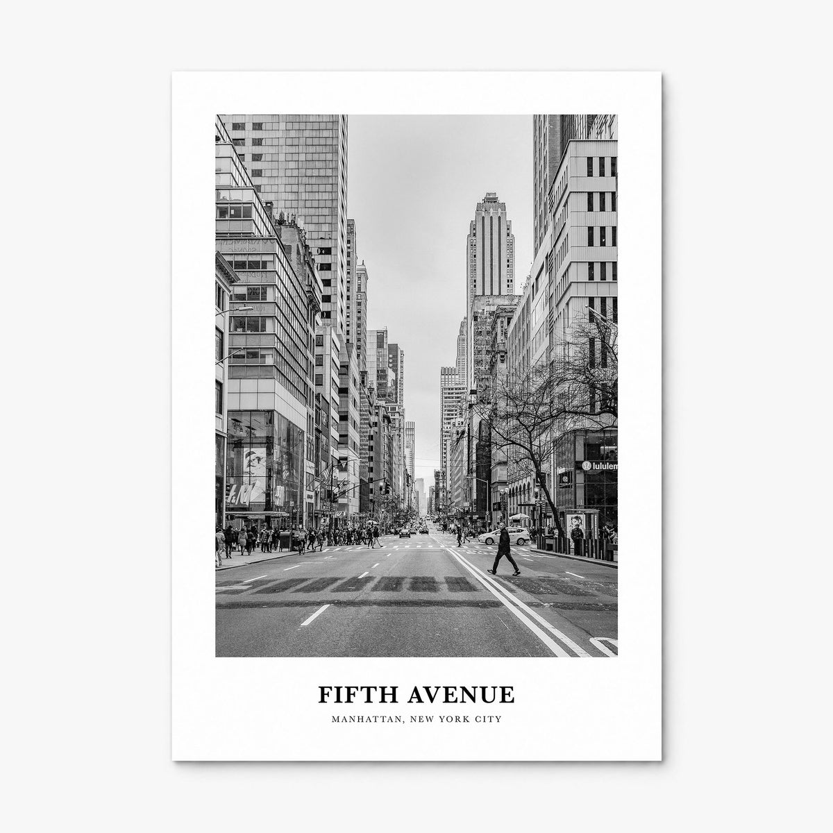 Fifth Avenue Classic Poster, print only (unframed)