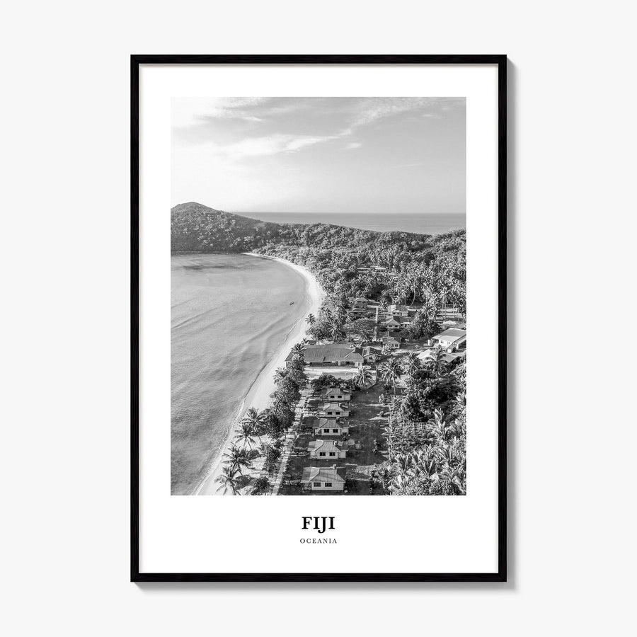 Fiji Classic No 1 Poster, framed poster mockup