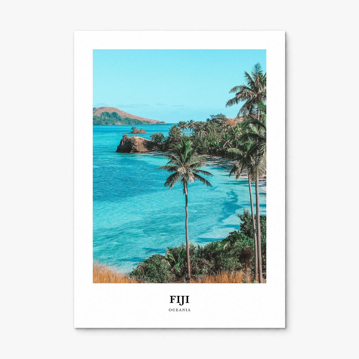 Fiji Classic Poster, print only (unframed)