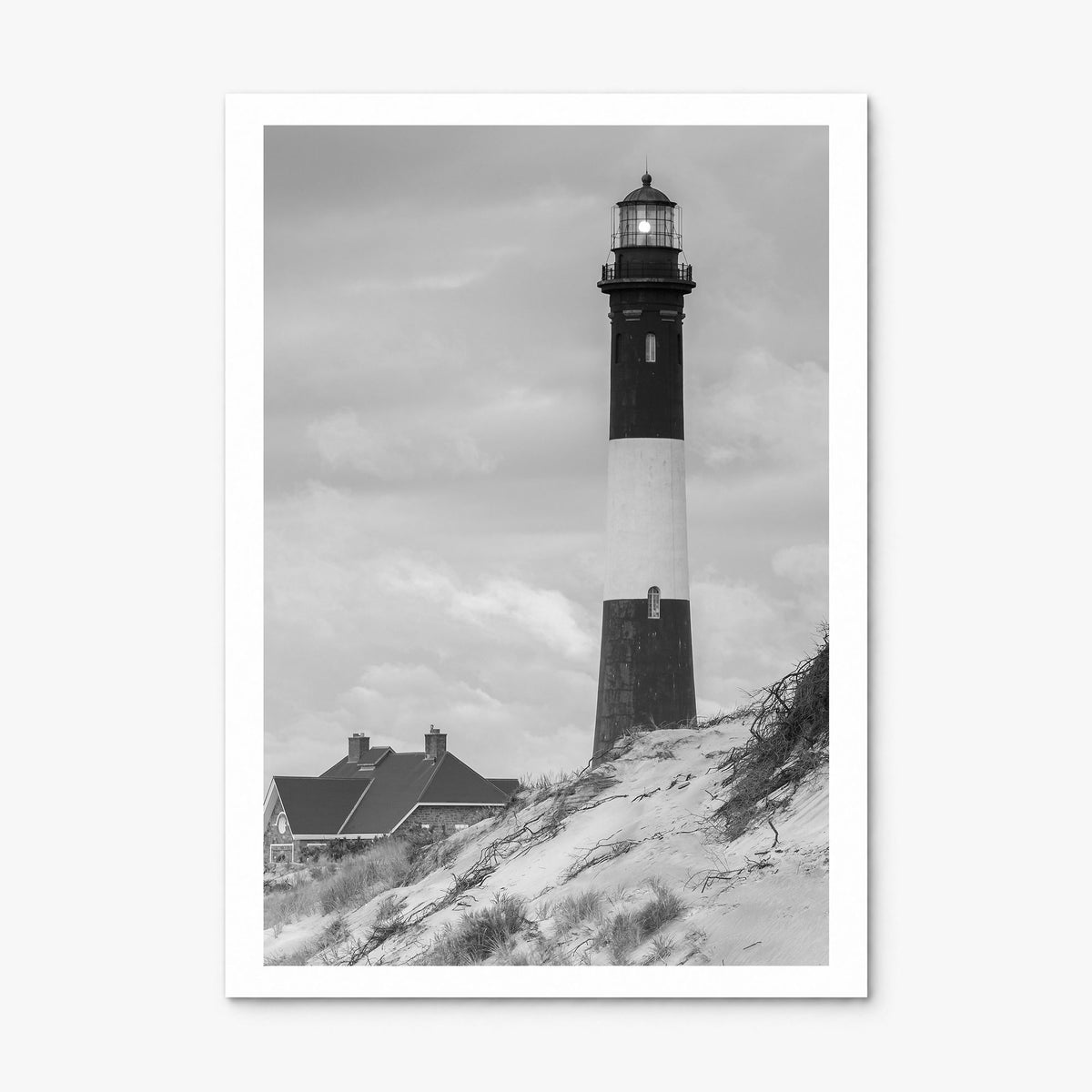 Fire Island Photo Poster, print only (unframed), white border