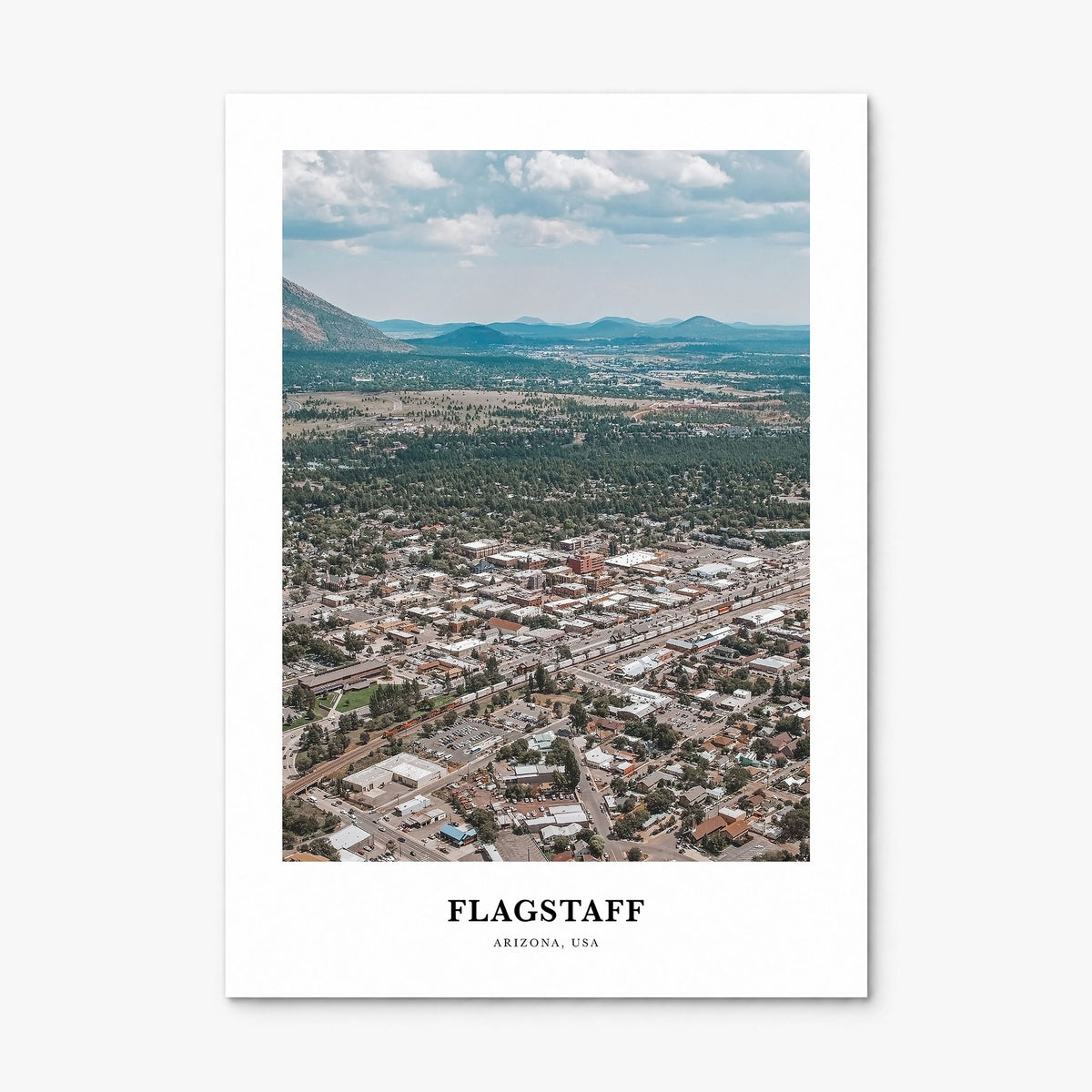 Flagstaff Classic Poster, print only (unframed)